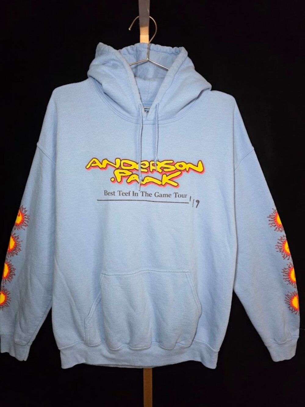 Vintage Anderson Paak "Best Teef In The Game Tour" 2019 Hoodie L